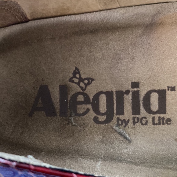 Alegria genuine leather shoes with Mary Jane style and Velcro closure. Size 36. - Picture 10 of 15
